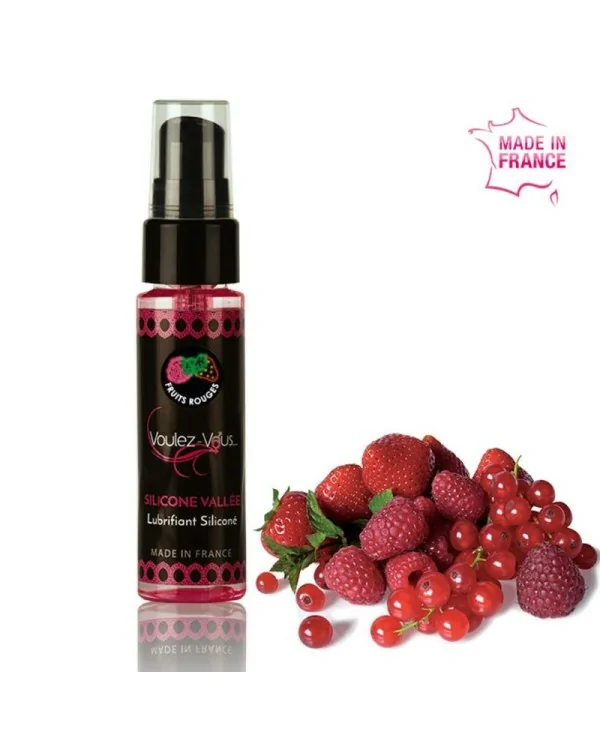 VOULEZ VOUS LUBRICANTE SILICONA FRUTOS ROJOS 35 ML