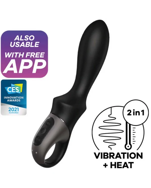 SATISFYER HEAT CLIMAX VIBRADOR ANAL