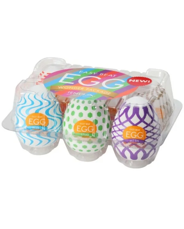 TENGA WONDER PACK 6 HUEVOS MASTURBADORES