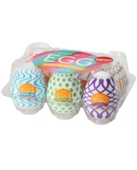 TENGA WONDER PACK 6 HUEVOS MASTURBADORES