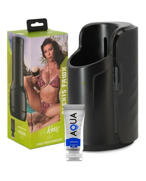 KIIROO KEON ALEXIS FAWX STROKER LUBRICANTE AQUA QUALITY 50 ML