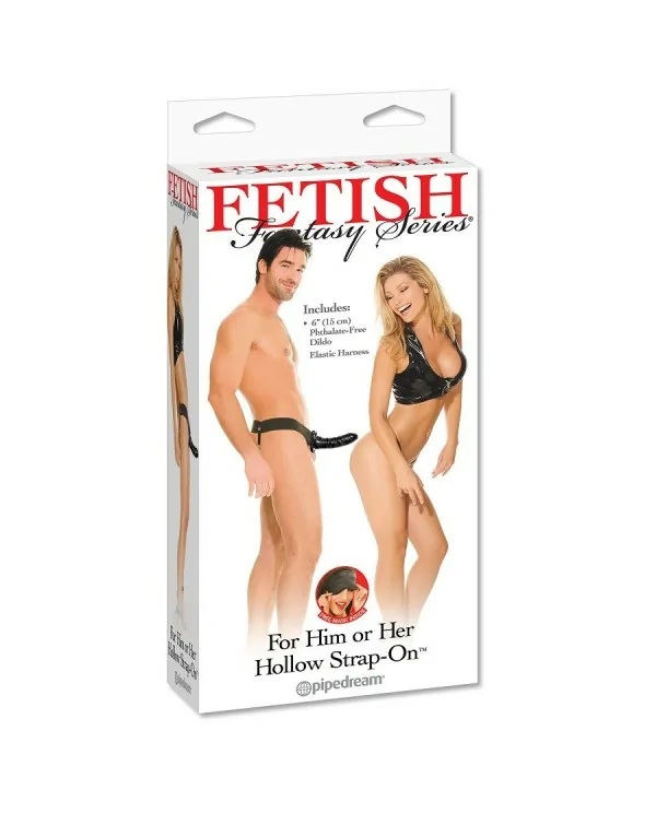 FETISH FANTASY ARNES HUECO AJUSTABLE NEGRO 15 CM