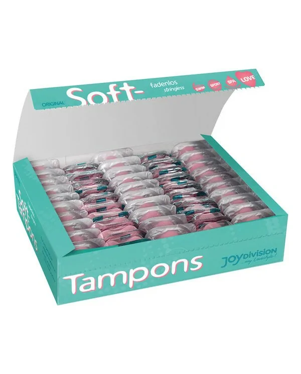 SOFT TAMPONS TAMPONES ORIGINALES MINI LOVE 50UDS