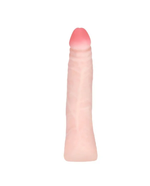 DILDO SILICONA TACTO PIEL REALISTICO 19CM