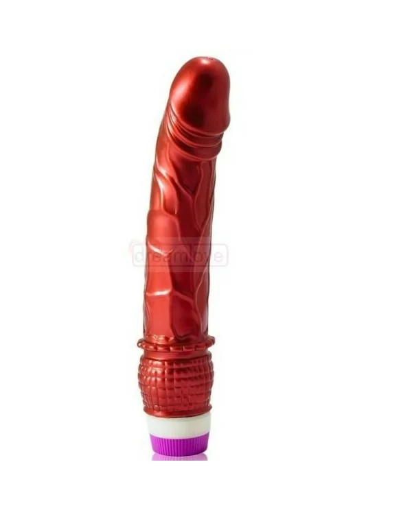 VIBRADOR ROJO REALISTICO 23 CM