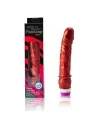 VIBRADOR ROJO REALISTICO 23 CM