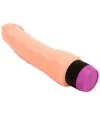 VIBRADOR REALISTICO FLEXIBLE NATURAL 24 CM