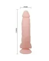 BAILE SUPER DILDO REALISTICO NATURAL