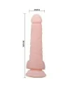 BAILE SUPER DILDO REALISTICO NATURAL 188 CM