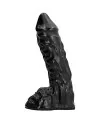 ALL BLACK DILDO 23CM