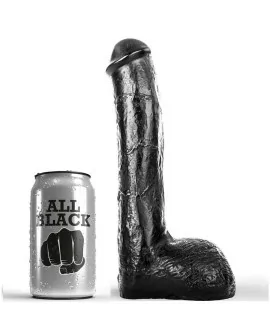 ALL BLACK PENE REALÍSTICO ANAL 23CM