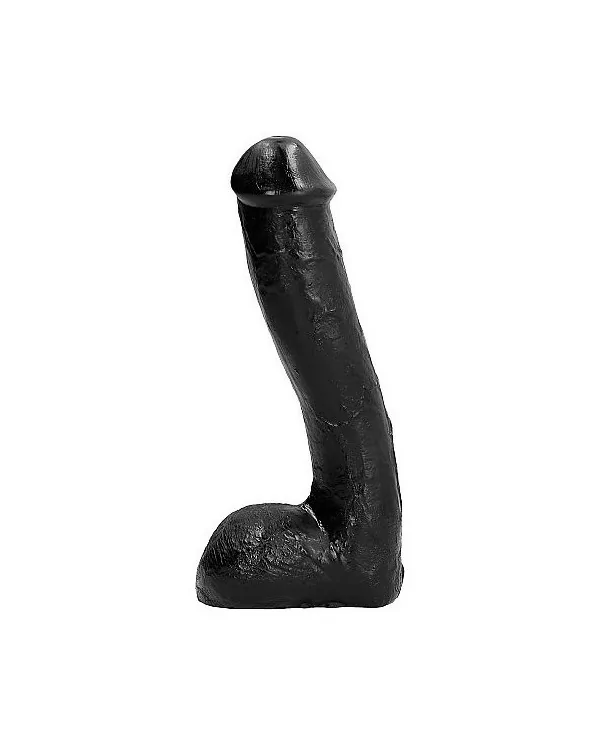 ALL BLACK PENE REALiSTICO ANAL 23CM