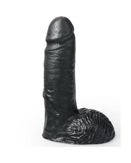 HUNG SYSTEM DILDO REALISTA COLOR NEGRO CESAR 19 CM