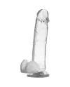 XRAY CLEAR DILDO REALISTA TRANSPARENTE 22CM X 46CM