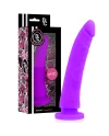 DELTA CLUB TOYS DILDO LILA SILICONA MEDICA 17 X 3CM