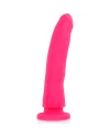 DELTA CLUB TOYS DILDO ROSA SILICONA MEDICA 23 X 45 CM