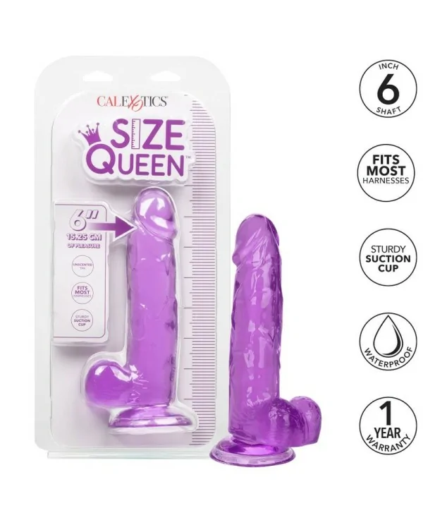 CALEX SIZE QUEEN DILDO LILA 153 CM