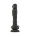 COCK MILLER ARNES SILICONA DENSITY COCKSIL ARTICULABLE NEGRO 18CM