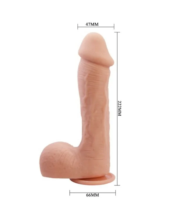 BEAUTIFUL ENCOUNTER JOHNSON LIFELIKE SKIN DILDO 27 CM