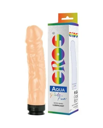 EROS AQUA PRIDE DILDO CON LUBRICANTE BASE AGUA