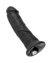 KING COCK 8 PENE NEGRO 203 CM