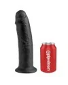 KING COCK 10 PENE NEGRO 254 CM