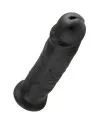 KING COCK 10 PENE NEGRO 254 CM