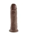 KING COCK 10 PENE MARRON 254 CM