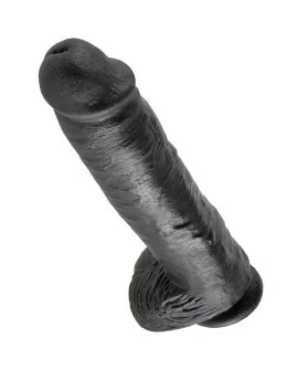 KING COCK 11" PENE REALISTICO NEGRO 28 CM