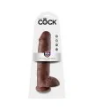 KING COCK 11 PENE REALISTICO MARRON 28 CM