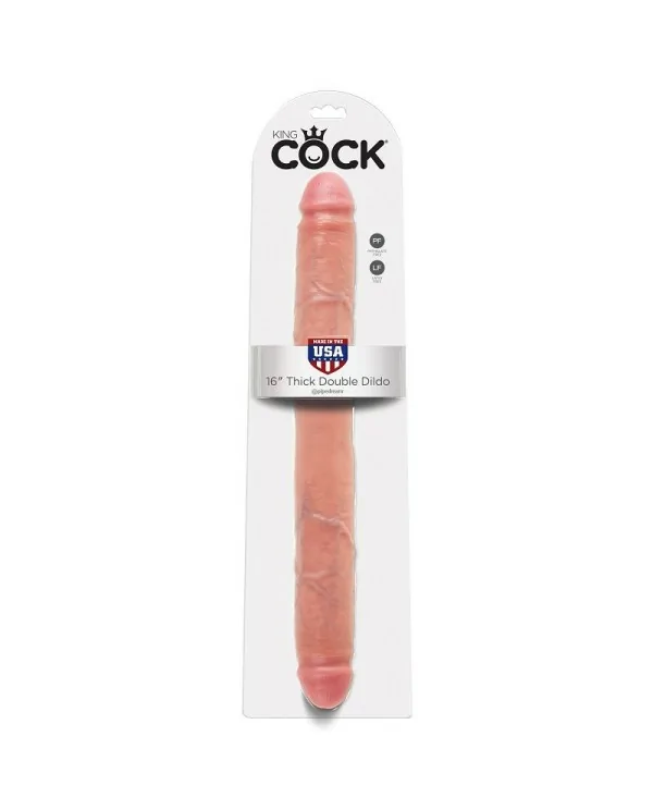 KING COCK THICK DILDO DOBLE PENETRACIoN 406CM