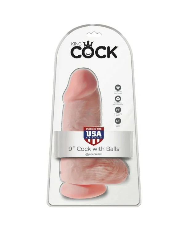 KING COCK PENE REALISTICO CHUBBY 23 CM