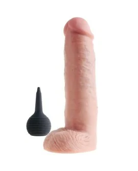 KING COCK PENE REALISTICO EYACULADOR NATURAL 25.40CM