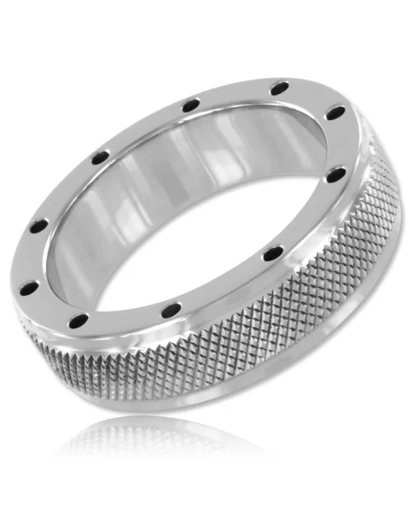 METALHARD ANILLO METAL PARA PENE Y TESTICULOS 40MM