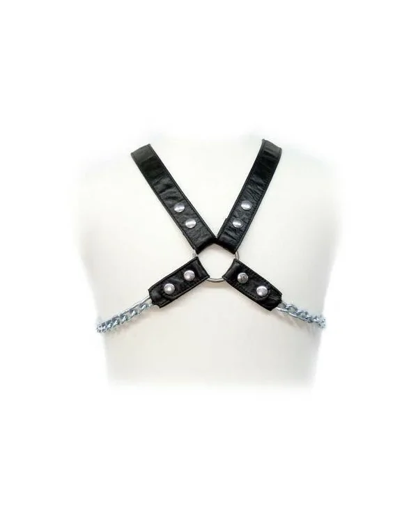 LEATHER BODY CHAIN HARNESS II