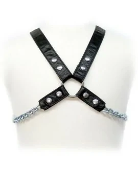 LEATHER BODY CHAIN HARNESS II