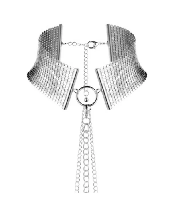 DeSIR MeTALLIQUE COLLAR METaLICO PLATEADO