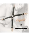 COQUETTE CHIC DESIRE FANTASY HOG TIE CUERO VEGANO