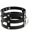 COQUETTE CHIC DESIRE CHOKER CUERO VEGANO ESTILO FETISH