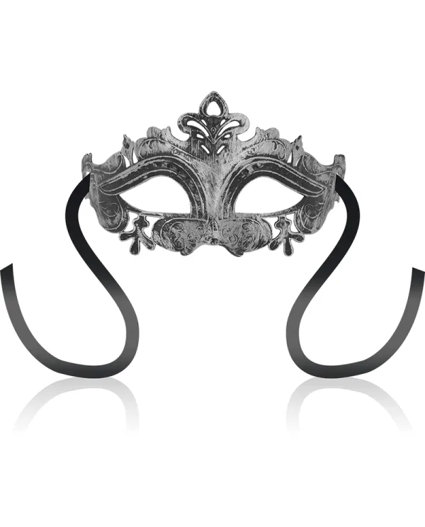 OHMAMA MASKS ANTIFAZ ESTILO VENECIANO SILVER