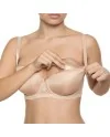 BYEBRA HALF PUSH UP DISCRETO TRANSPARENTE