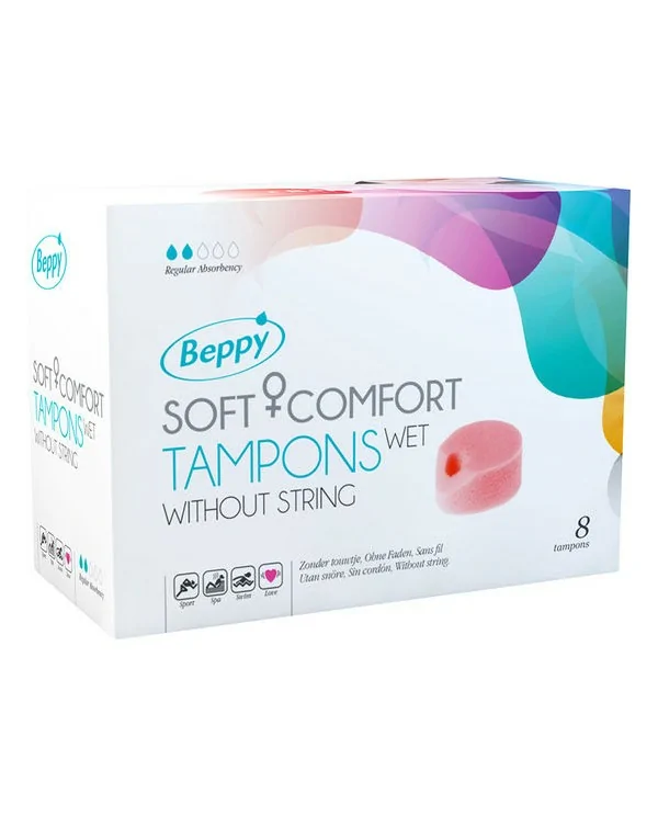 BEPPY TAMPONES LUBRICADOS 8 UDS