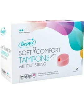 BEPPY TAMPONES LUBRICADOS 8 UDS