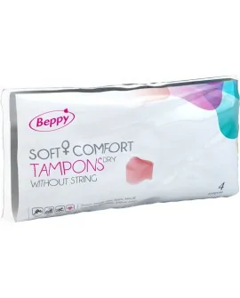 BEPPY TAMPONES CLASICOS 4 UDS