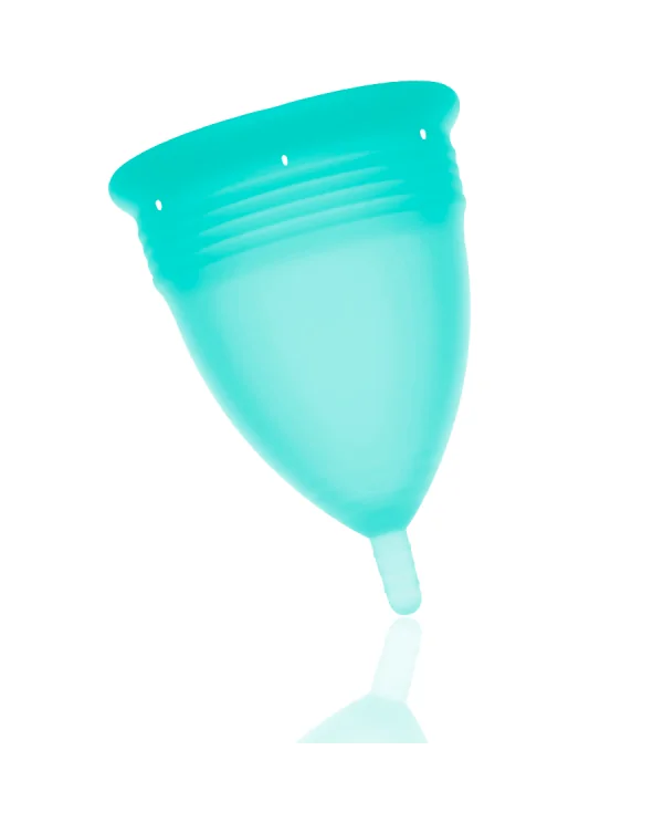 STERCUP COPA MENSTRUAL FDA SILICONE TALLA L AQUAMARINE