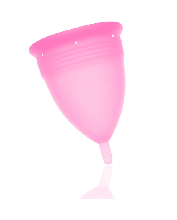 STERCUP COPA MENSTRUAL FDA SILICONE TALLA S ROSA