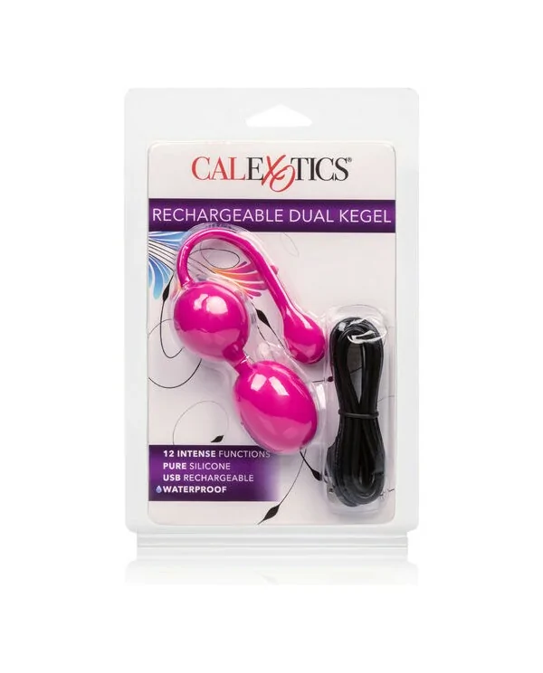 CALEX BOLAS DUAL KEGEL RECARGABLES ROSA