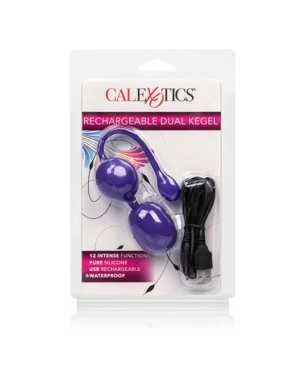 CALEX BOLAS DUAL KEGEL RECARGABLES LILA