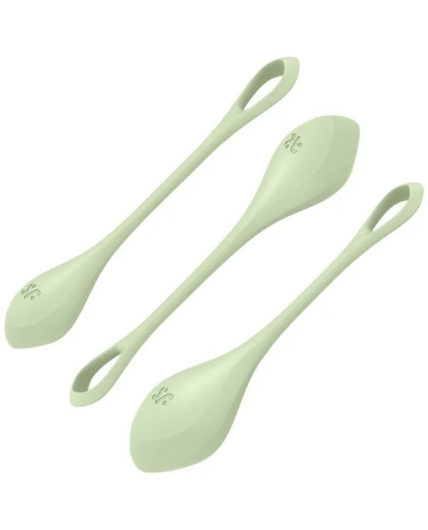 SATISFYER YONI POWER 2 KIT DE ENTRENAMIENTO VERDE