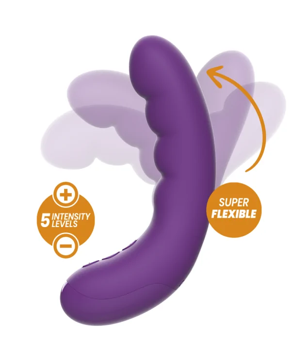 REWOLUTION REWOCURVY VIBRADOR FLEXIBLE RECARGABLE